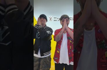 #オールナイトニッポンX で共演させていただいた #JO1 #白岩瑠姫 さんと#上海ハニー も踊っていただきました🌴✨ #ORANGERANGE @JO1_official