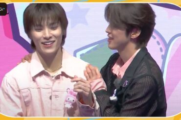 JO1河野純喜＆川西拓実が終始“イチャイチャ”　イベントで息のあった掛け合い披露　「MY MELODY ♡ KUROMI GAME PLAZA」発表会