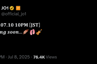 JO1 Twitter Update (250709) - 𝟐𝟎𝟐𝟓.𝟎𝟕.𝟏𝟎 𝟏𝟎𝐏𝐌 [𝐉𝐒𝐓] 𝑪𝒐𝒎𝒊𝒏𝒈 𝒔𝒐𝒐𝒏…🪶🩰🎻