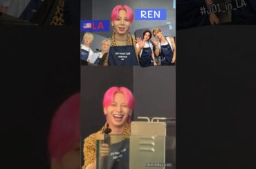 【JO1】🇺🇸LAで☕️カフェ😍#川尻蓮