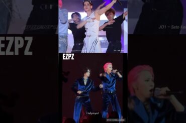 【JO1】EZPZ🦊🦒🐶3人のユニット#川尻蓮 #佐藤景瑚#豆原一成