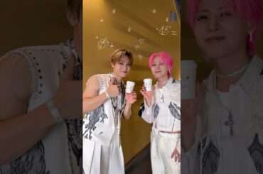 🌺 #SHO ➫ 🦊 #REN #JO1_ひらく Coffee Gift ☕️🎁 2025.08.18 Digital Releas #JO1 #川尻蓮 #與那城奨 #shorts