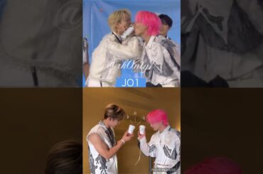 【JO1】🦊蓮さまと🍻乾杯🙌#川尻蓮#白岩瑠姫#與那城奨