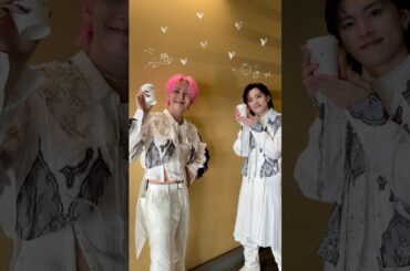 🦊 #REN ➫ 🍓 #TAKUMI #JO1_ひらく Coffee Gift ☕️🎁 2025.08.18 Digital Release #ふじこーひー #川尻蓮 #川西拓実 #shorts