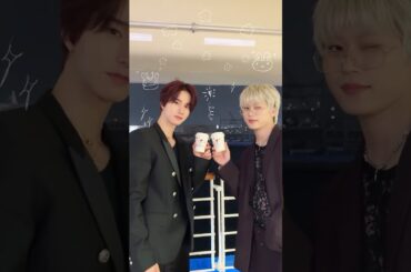 🦒 #KEIGO ➫ 🐰 #SYOYA #JO1_ひらく Coffee Gift ☕️🎁 2025.08.18 Digital Release #木全翔也 #佐藤景瑚 #shorts