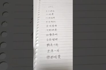 JO1のメンバーを書いてみた！ #JO1 #LAPONE #文字書き