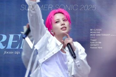 [4K] 250817 SUMMER SONIC 2025 - 川尻蓮 REN focus 직캠 zip.