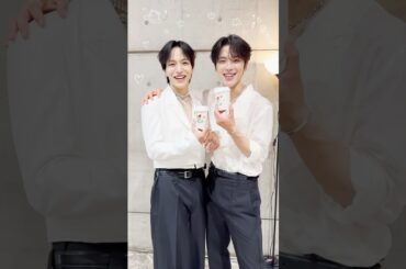 🎤 #JUNKI ➫ 🍮 #SHOSEI #JO1_ひらく Coffee Gift ☕️🎁  Now On Streaming𓈒𖧷 ⁺.  #JO1 #河野純喜 #大平祥生  #shorts