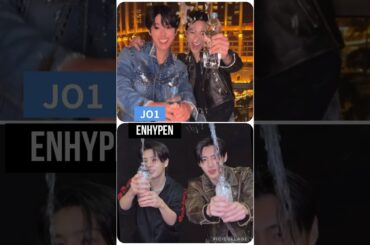 【JO1とエナプ】スーパーアイドルの水かけ💦 #河野純喜 #川西拓実#enhypen