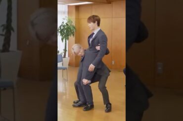 瑠姫くん、奨くんのこと抱っこするの成功したね🥲 #jo1 #白岩瑠姫 #與那城奨#よなるき