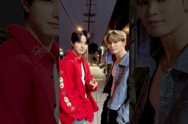 #HandzInMyPocket x #ootd #SHO #KEIGO at #JO1_in_USA ❤️🩵 #JO1 #與那城奨 #佐藤景瑚 #shorts