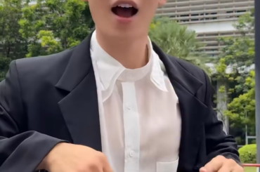 JO1 TikTok Update with Sho (250926) - Sho popping up from ... a big pocket!?