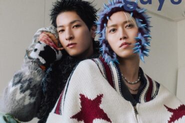 Ruki & Sukai - NYLON guys Japan, November 2025 Issue (Cover)