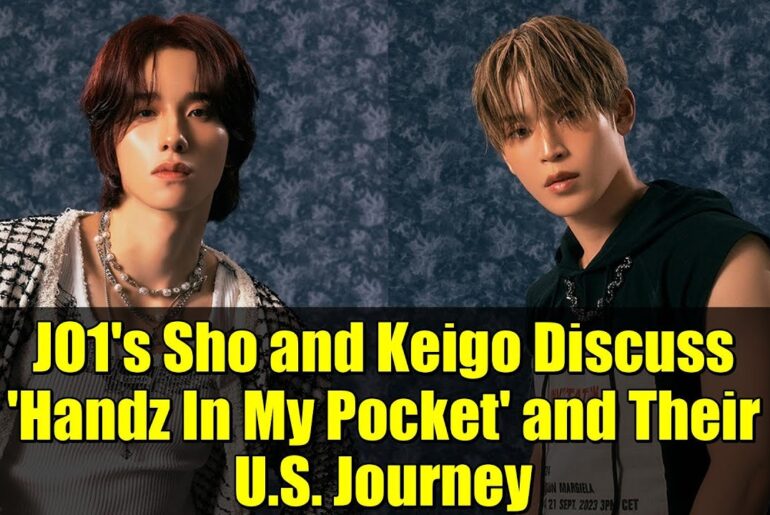 JO1's Sho and Keigo Discuss 'Handz In My Pocket' and Their U.S. Journey