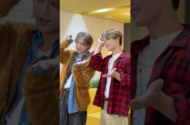 [#Shorts Behind] #DXTEEN ' #両片想いチャレンジ ' 💞 | #DXTEEN_両片想い #田中笑太郎 #SHOTARO x #JO1 #與那城奨 #SHO @ #らぽとーく