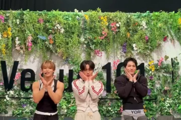 Venue101 Twitter Update with Sho, Junki & Sukai (251003) - love10 Dance