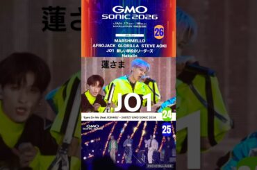 【JO1】㊗️2026GMO出演🎉#川尻蓮#河野純喜