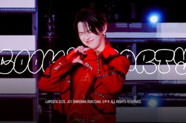 [4K] 250201 LAPOSTA 2025 | Cookie party (cover) | JO1 제이오원 白岩瑠姫 시로이와루키 FOCUS 직캠