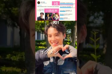 【JO1】🌎世界のイケメン🍓#川西拓実