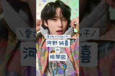 【愛されボーイ河野純喜の相関図】シーソーカシスの目に見えないものを話す仲間、怖い（笑）#jo1 #河野純喜 #おすすめ #shorts