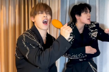 JO1 TikTok Update with Sho & Mame (251230) - Belting it out ^_^