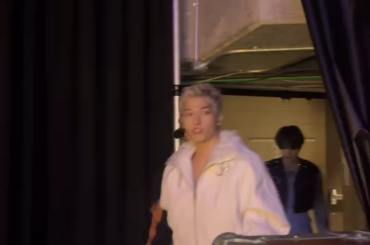 1061kissfm Instagram Reel with JO1 (251203) - JO1 getting ready to perform at DFW Jingle Ball