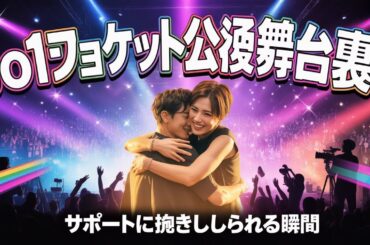 🎬【独占】JO1の ショケット公演舞台裏！💖 河野純喜のサポートに抱きしめられる瞬間…