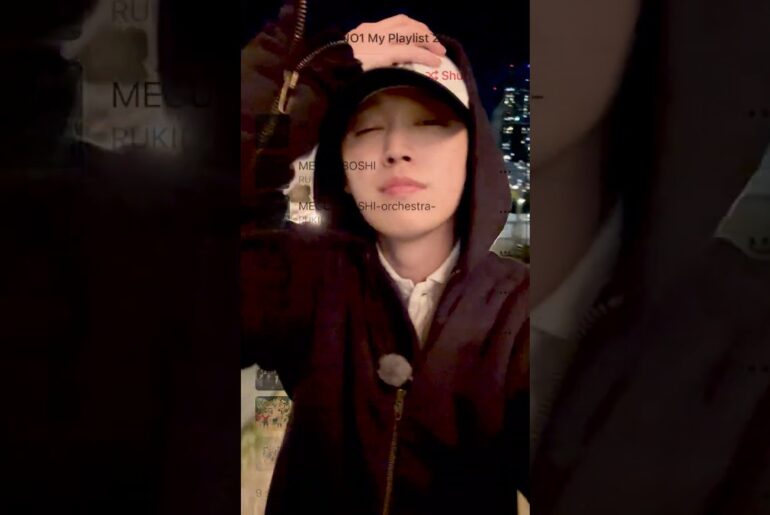 Enjoy your night with #RUKI 's My Playlist 2025👑 #JO1 #白岩瑠姫 #shorts