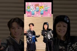 みなさんも一緒にしまじろうポーズ🐯 #JO1 | ' #ハッピージャムジャム ' #白岩瑠姫 #RUKI #川西拓実 #TAKUMI #shorts