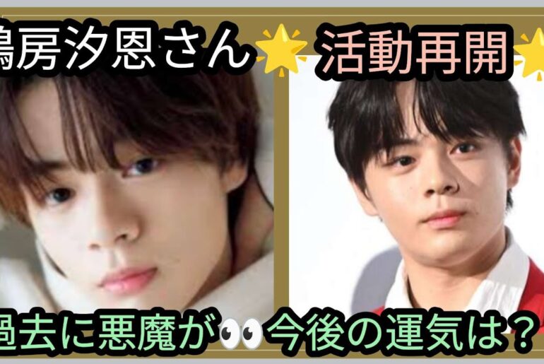 鶴房汐恩さん🌟個人の活動再開🌟やはり過去に悪魔が👀💦この先の運気は？仕事、恋愛は？占うよ🔮#占い #オラクルカード #アストロダイス #タロット #鶴房汐恩