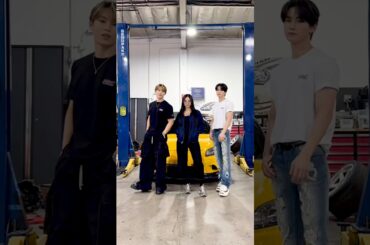 #HandzInMyPocket x #ootd with USA car racer Sara Choi Thank you so much! #JO1 #SHO #KEIGO #shorts