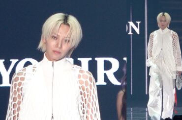 JO1川尻蓮、TGC登場で初ランウェイ！オールホワイトコーデでエレガントな洗練美放つ　『マイナビ TGC 2026 S/S』