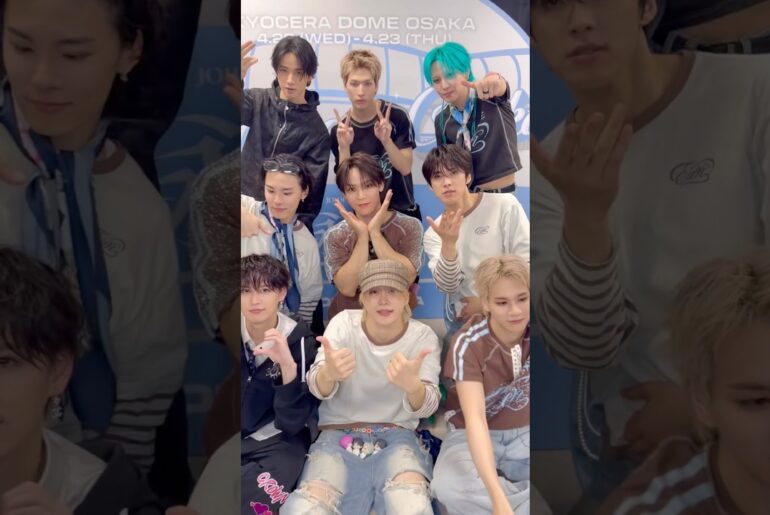 #JO1 | ‘#JustSayYes’ IN KYOCERA DOME OSAKA JAM！ありがとうございました！#JO1DER_SHOW #EIEN #shorts