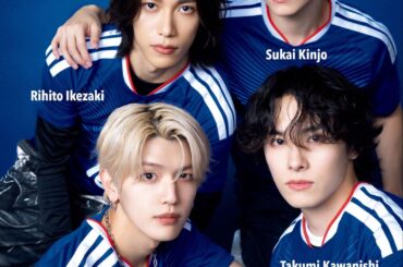 JIBLUE (Takumi, Sukai, Hiromu, Rihito) - Sports Graphic Number, Issue 1141 (Preview)