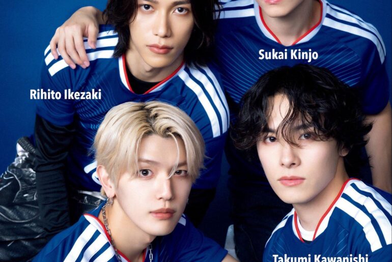 JIBLUE (Takumi, Sukai, Hiromu, Rihito) - Sports Graphic Number, Issue 1141 (Preview)