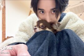 [V-LOG] JO1'S VLOG 佐藤景瑚｜KEIGO in 犬カフェ🐶