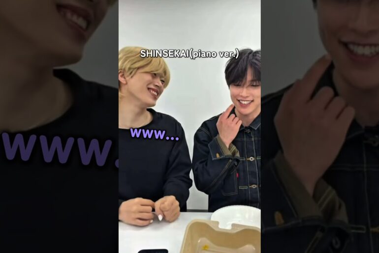 【JO1】純喜と翔也による新世界(SHINSEKAI)🆕🌍️(インスタライブ)#JO1#河野純喜#木全翔也#新世界#日プ#shorts