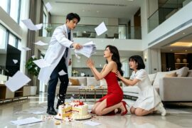 重生第一天就离婚！女兒把蛋糕摔我臉上那秒我果断轉身離開，成为顶级科学家后，母女两人哭着求我回来！#重生 #逆襲 #multisub  #drama #短劇 #movie