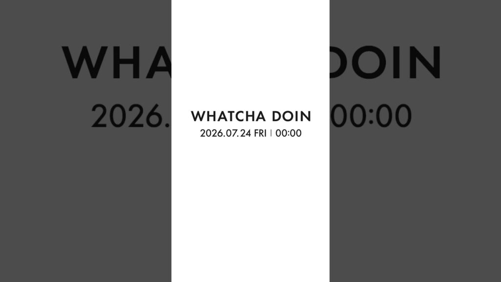 JO1 US EP ANIMAL ‘WHATCHA DOIN’ 2026.07.24 12AM DIGITAL RELEASE #JO1 #JO1_ANIMAL #JO1_WHATCHADOIN