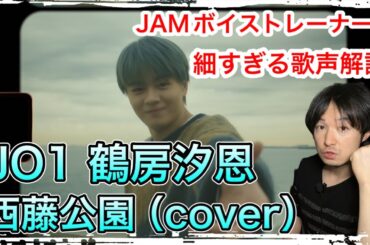 JO1 鶴房汐恩、感動のカバー！back number『西藤公園』歌声解説動画！