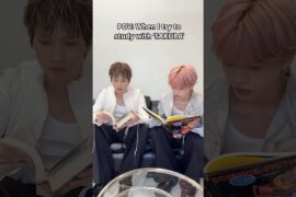 #JO1 | 'SAKURA' POV: When I try to study with ’SAKURA’ #JO1_SAKURA #木全翔也 #SYOYA #金城碧海 #SKY #shorts